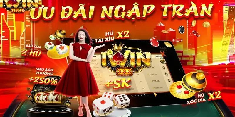 Màn hình trò chơi máy đánh bạc với biểu tượng chiến thắng